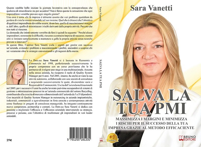 Sara Vanetti lancia il Bestseller “Salva La Tua PMI”